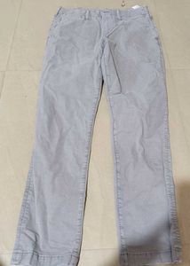 American Eagle Grey Casual Trousers, 30 Size