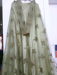 Green Skirt And Dupatta 💚