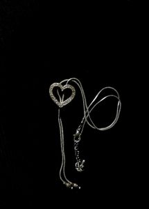 Heart Silver Adjustable Chain
