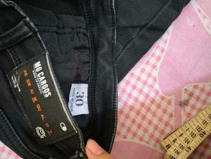 Black Mr. Cargos Jeans