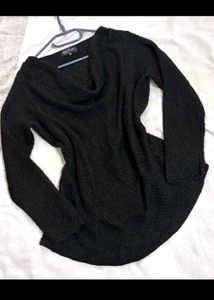 Plus Size Cowl Neck Sweater