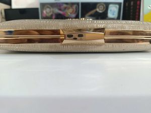 Silver-gold Party Lavie Clutch