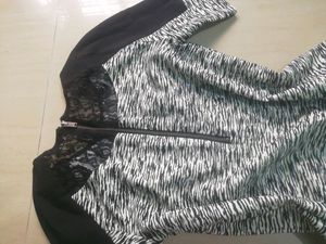 zebra print party dress