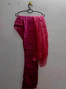Pink Wedding Kurti Set