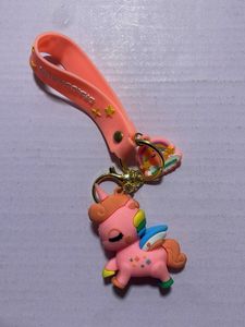 unicorn keychain