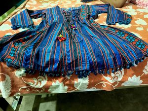 Ethnic Peplum Short Kurti M Size