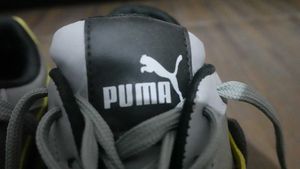 Puma Sneakers | Grey colour With Yellow Carpo Tag