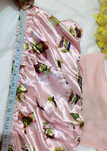 Very Fancy Satin Cute Lace Cami With Top