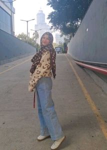 Stylish Leopard Print Sweater