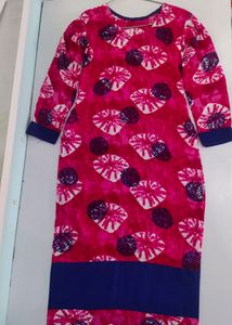 Stitched Straight Printed Suit
