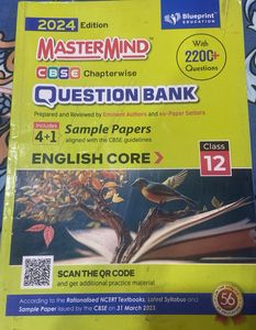 Mastermind CBSE Question bank: Class 12 English