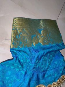 Silk Blouse with Embroidery Stickers