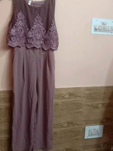 Purple mauve jumsuit