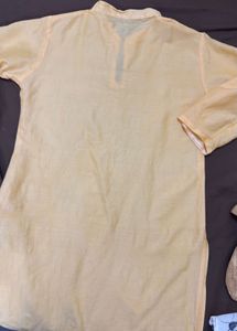 Elegant Light Yellow Kurta32-34