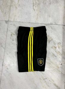 ADIDAS ORIGINALS MANCHESTER UNITED BLACK SHORTS