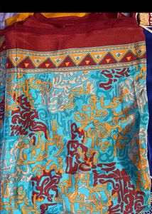 2 Satin Soft Sarees