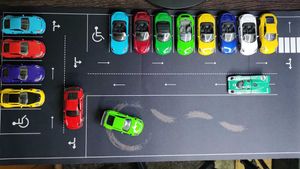 Parking Desk Matt 1:64 scale Hot Wheels