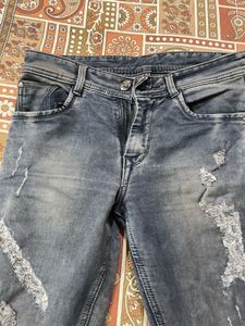 Ripped Denim Jeans