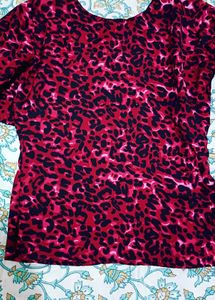 Laperd print top
