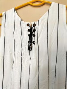 white jumpsuit
