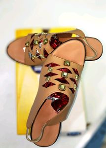 Saindel fancy heels branded smoothly Unique high