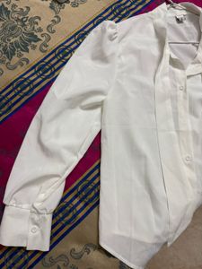 Classy Summer White Shirt