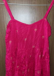 Pink Sleeveless Top