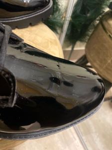 Patent Leather Ankle Boots - Black (El Paso)