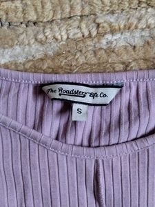 Ribbed Long Sleeve Top