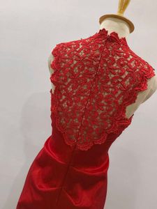 Elegant Red Gown