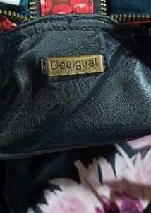 Colorful Embroidered Satchel