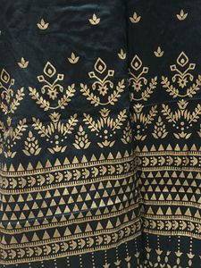 black strip kurta