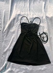 Brand New ( Urbanic) Black bustier mini dress
