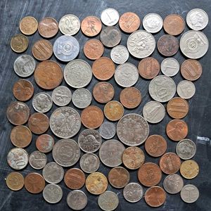 85 Foreign &amp; Token Coins