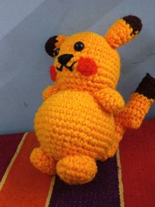Crochet Pikachu Plushie