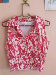 Floral Sleeveless Top