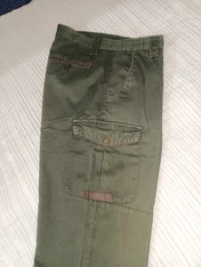 Olive Green Cargo Pants
