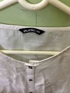 Elegant White Kurta