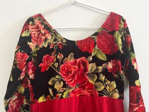 Velvet Floral Kurta