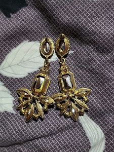 Red Gemstone Earrings