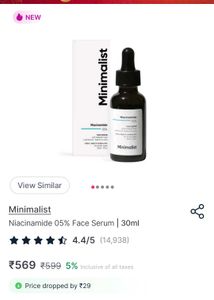 Minimalist Niacinamide 05%FACE SERUM