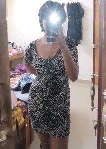 Black And White Bodycon Dress