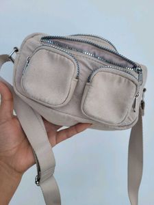 H&amp;M Beige Sling Bag