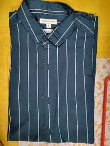 Dennis Lingo Striped Button-Down