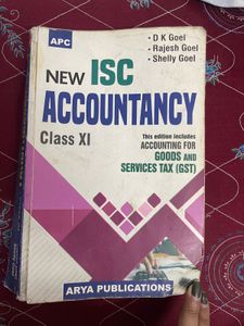 Accounts Book Class 11
