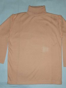 High Neck Cotton Tshirt 🛍 -orange