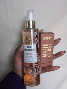 Nykaa Cosmetics Lipstick And Mist
