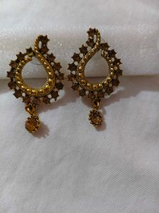 Elegant Gold Earrings