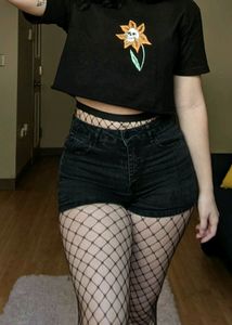 gothic fishnet stockings