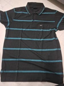 Striped Polo T-Shirt
